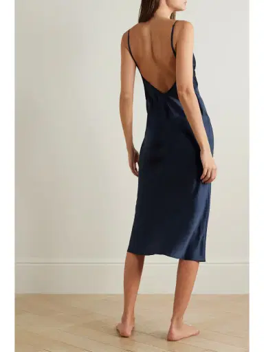 Olivia von Halle Issa Silk-satin Nightdress | Thumbnail 3 Olivia von Halle Issa Silk-satin Nightdress | Thumbnail 3