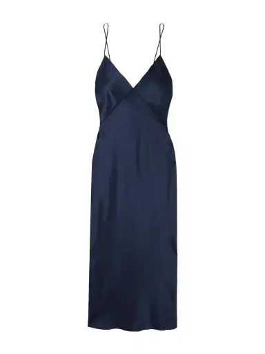Olivia von Halle Issa Silk-satin Nightdress | Thumbnail 1 Olivia von Halle Issa Silk-satin Nightdress | Thumbnail 1