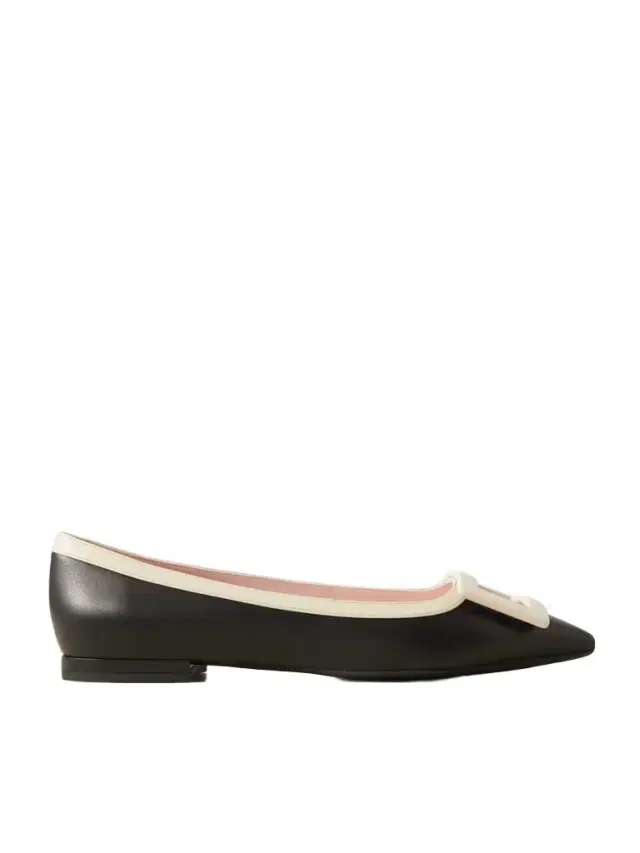 Gommettine Buckled Patent-leather Ballet Flats