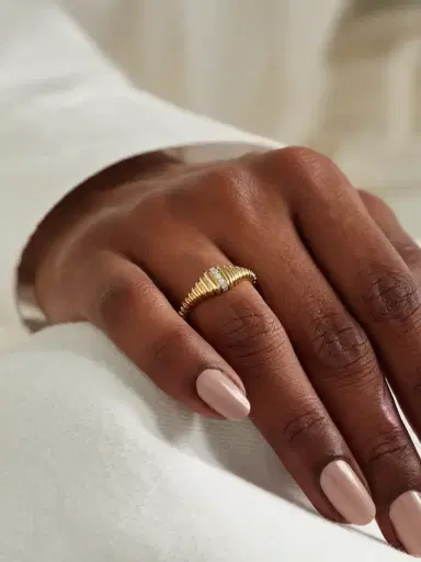 STONE AND STRAND 10-karat Gold Diamond Ring | Thumbnail 2