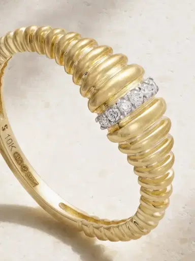 STONE AND STRAND 10-karat Gold Diamond Ring | Thumbnail 4