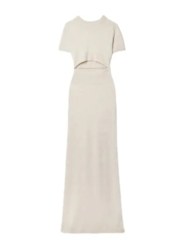 Mima Cutout Cashmere-blend Jersey Maxi Dress