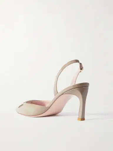 Roger Vivier Trompette 70 Patent-leather Slingback Pumps | Thumbnail 3