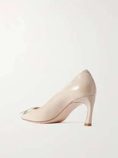 Roger Vivier Belle Vivier Trompette 70 Buckled Patent-leather Pumps | Thumbnail 3