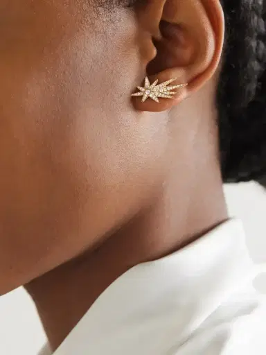 OLE LYNGGAARD COPENHAGEN Funky Shooting Stars 18-karat Gold Diamond Earring | Thumbnail 2 OLE LYNGGAARD COPENHAGEN Funky Shooting Stars 18-karat Gold Diamond Earring | Thumbnail 2