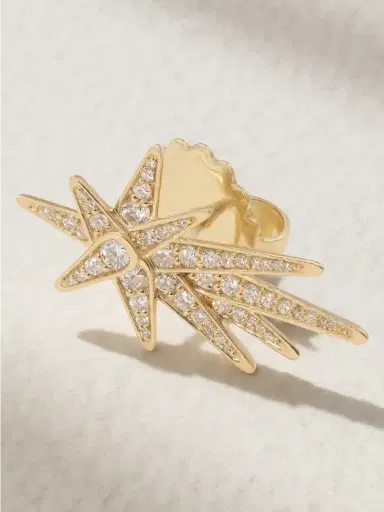 OLE LYNGGAARD COPENHAGEN Funky Shooting Stars 18-karat Gold Diamond Earring | Thumbnail 3 OLE LYNGGAARD COPENHAGEN Funky Shooting Stars 18-karat Gold Diamond Earring | Thumbnail 3