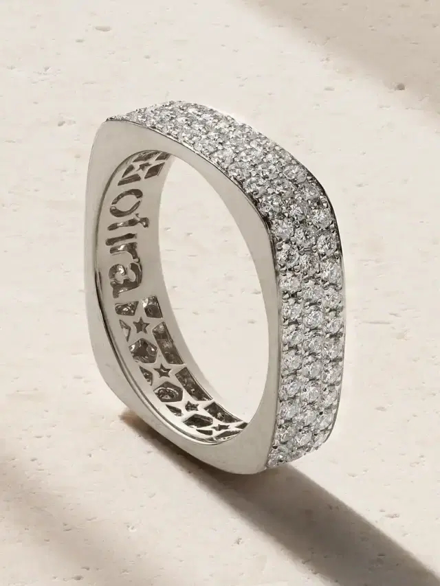 18-karat White Gold Diamond Ring
