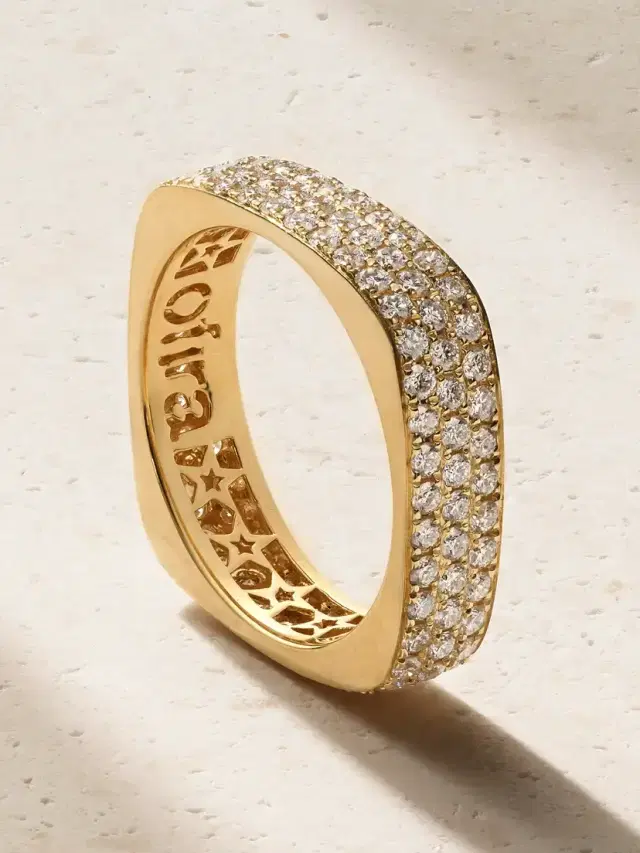 18-karat Gold Diamond Ring