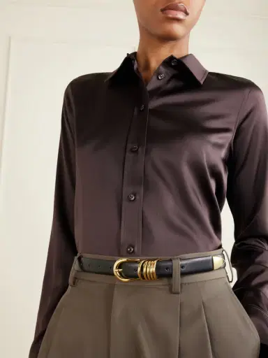 Déhanche Hollyhock Leather Belt | Thumbnail 2 Déhanche Hollyhock Leather Belt | Thumbnail 2
