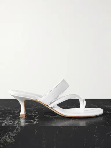 Manolo Blahnik Susa 50 Leather Sandals | Thumbnail 1 Manolo Blahnik Susa 50 Leather Sandals | Thumbnail 1