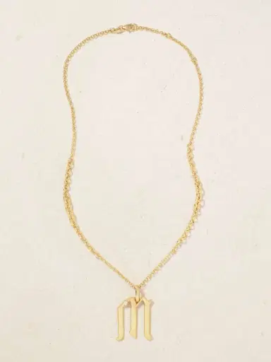 Foundrae Initials 18-karat Gold Diamond Pendant | Thumbnail 6 Foundrae Initials 18-karat Gold Diamond Pendant | Thumbnail 6