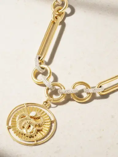 Foundrae Wholeness Convertible 18-karat Yellow And White Gold Diamond Necklace | Thumbnail 1 Foundrae Wholeness Convertible 18-karat Yellow And White Gold Diamond Necklace | Thumbnail 1