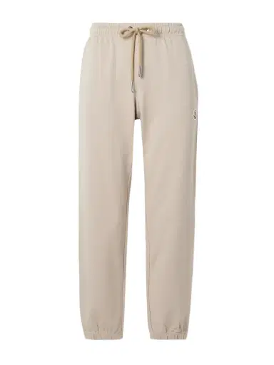 Moncler Appliquéd Cotton-jersey Tapered Track Pants | Thumbnail 1 Moncler Appliquéd Cotton-jersey Tapered Track Pants | Thumbnail 1