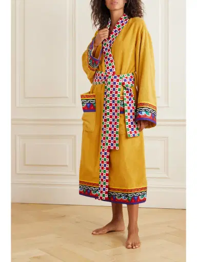 Dolce & Gabbana Printed Cotton-terry Robe | Thumbnail 2 Dolce & Gabbana Printed Cotton-terry Robe | Thumbnail 2