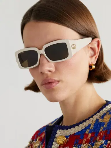 Gucci Eyewear Square-frame Acetate Sunglasses | Thumbnail 2 Gucci Eyewear Square-frame Acetate Sunglasses | Thumbnail 2