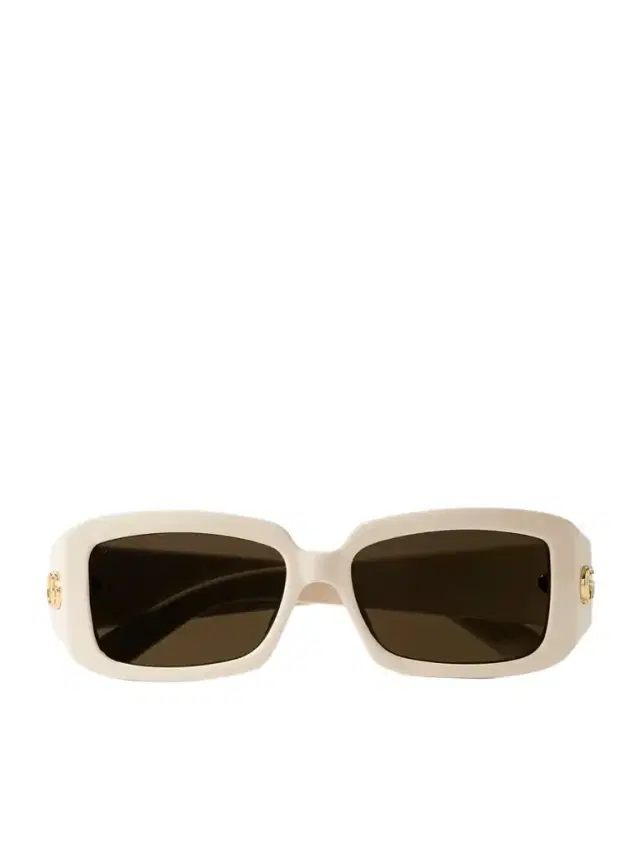 Square-frame Acetate Sunglasses