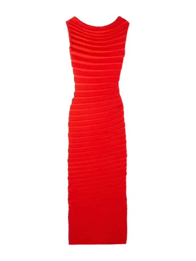 Layered Knitted Maxi Dress