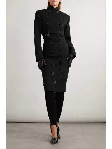 Alaïa Wool-blend Pencil Skirt | Thumbnail 2