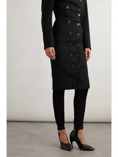Alaïa Wool-blend Pencil Skirt | Thumbnail 3