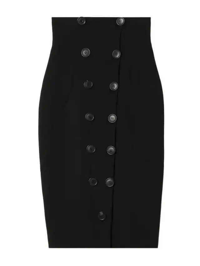 Alaïa Wool-blend Pencil Skirt