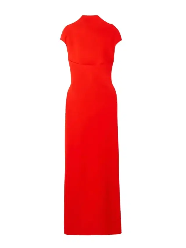 Open-back Stretch-jersey Midi Dress