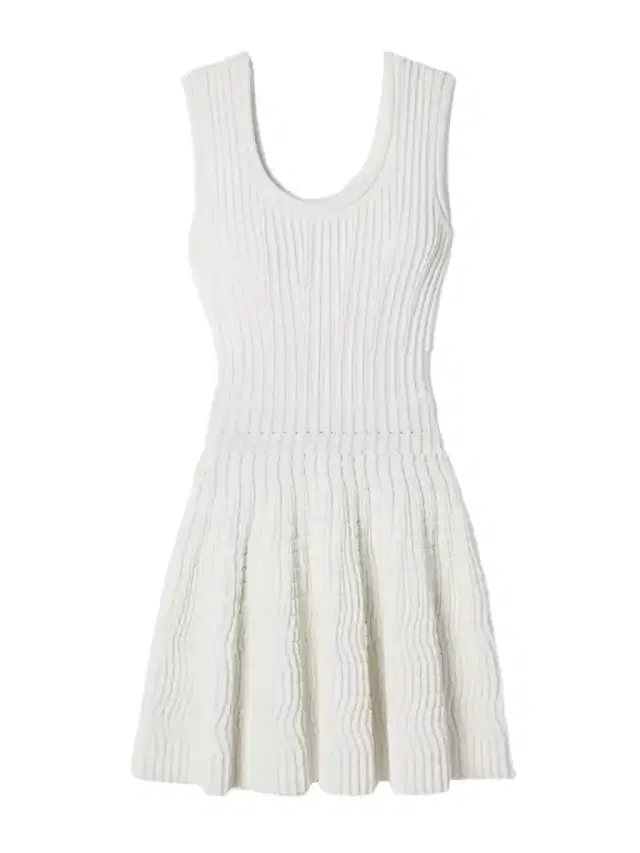 Alaïa Ribbed Stretch-knit Mini Dress