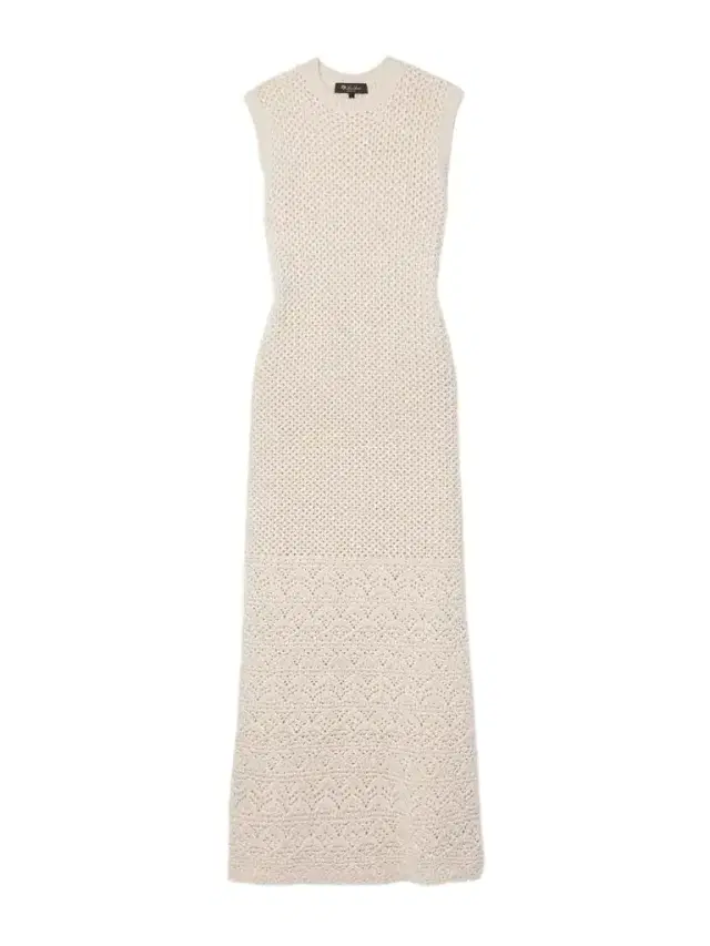 Loro Piana Engadin Pointelle-knit Cashmere Maxi Dress
