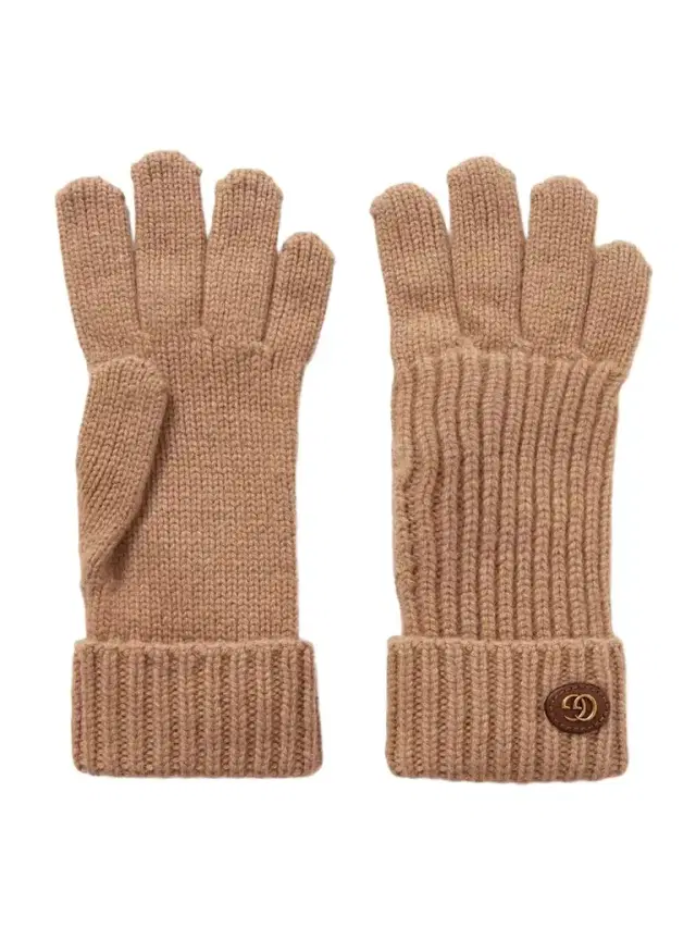 Embellished Leather-trimmed Wool And Cashmere-blend Gloves