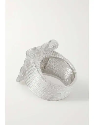 Bleue Burnham + Net Sustain Woven Willow Recycled Sterling Silver Ring | Thumbnail 3 Bleue Burnham + Net Sustain Woven Willow Recycled Sterling Silver Ring | Thumbnail 3