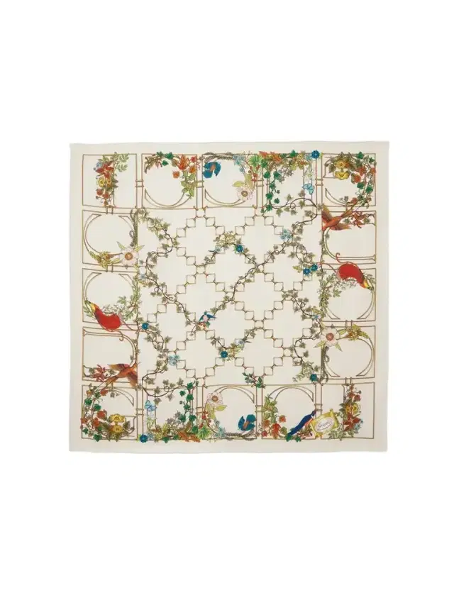 Printed Silk-twill Scarf