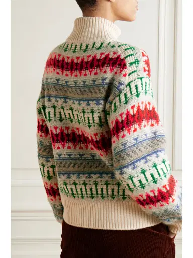 Loro Piana Holiday Noel Jacquard-knit Cashmere Cardigan | Thumbnail 4 Loro Piana Holiday Noel Jacquard-knit Cashmere Cardigan | Thumbnail 4