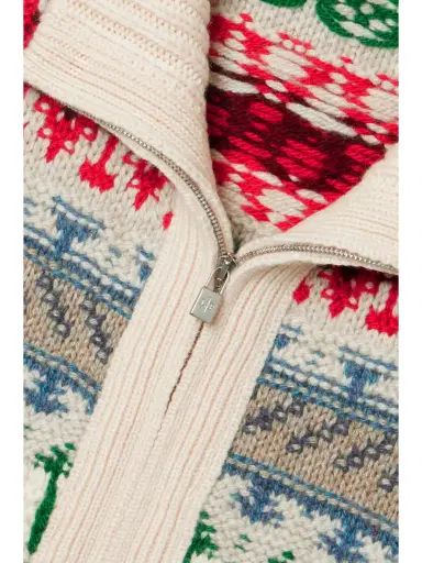 Loro Piana Holiday Noel Jacquard-knit Cashmere Cardigan | Thumbnail 5 Loro Piana Holiday Noel Jacquard-knit Cashmere Cardigan | Thumbnail 5