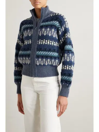 Loro Piana Holiday Noel Jacquard-knit Cashmere Cardigan | Thumbnail 3 Loro Piana Holiday Noel Jacquard-knit Cashmere Cardigan | Thumbnail 3