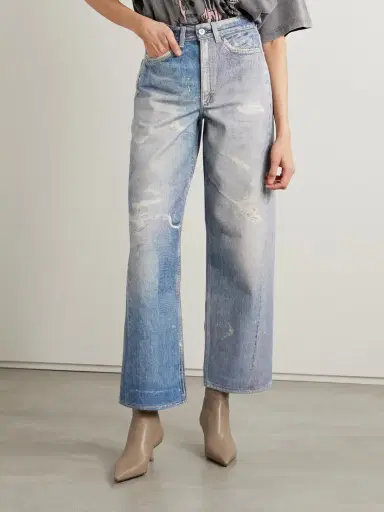 Our Legacy Two-tone Printed Boyfriend Jeans | Thumbnail 3 Our Legacy Two-tone Printed Boyfriend Jeans | Thumbnail 3