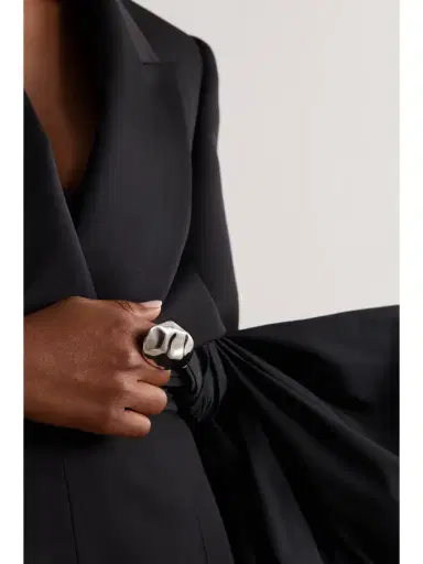 Alexander McQueen Beam Silver-tone Ring | Thumbnail 2