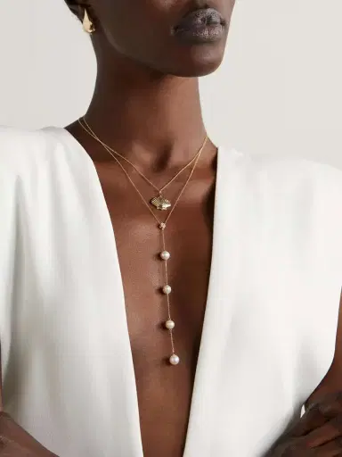 Mateo Small Venus 14-karat Gold Necklace | Thumbnail 5