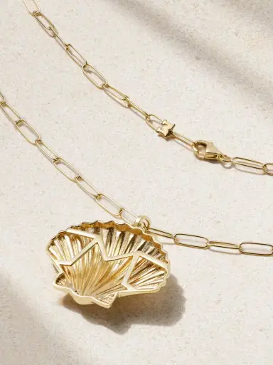 Mateo Large Venus 14-karat Gold Necklace | Thumbnail 3 Mateo Large Venus 14-karat Gold Necklace | Thumbnail 3