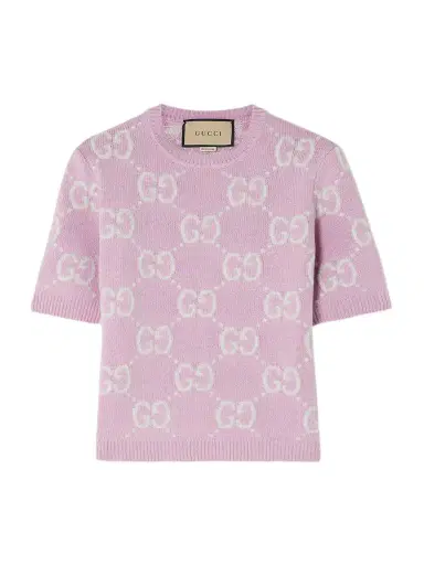 Gucci Wool-jacquard Sweater | Thumbnail 1 Gucci Wool-jacquard Sweater | Thumbnail 1