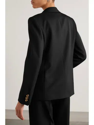 Bottega Veneta Embellished Double-breasted Wool-twill Blazer | Thumbnail 4