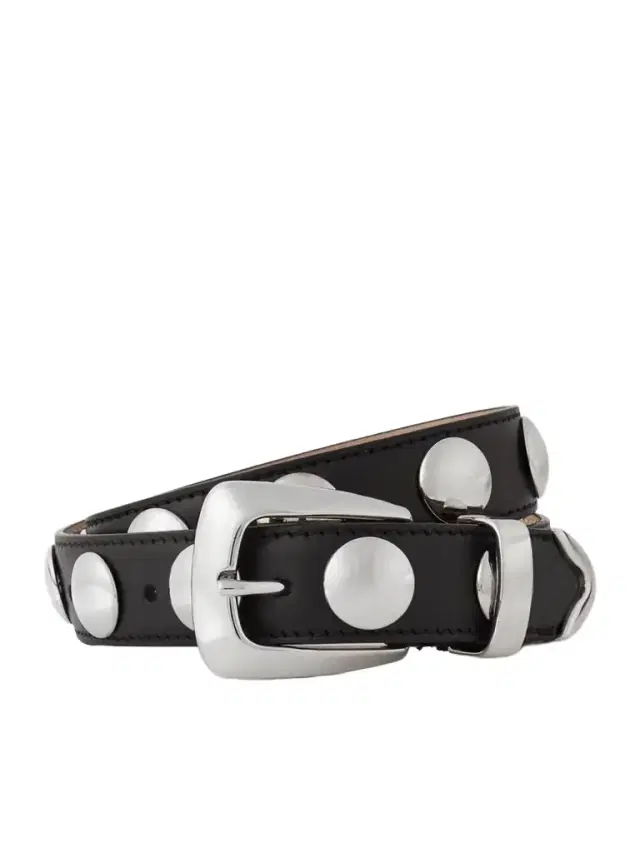 The Benny Studded Leather Belt