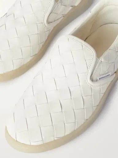 Bottega Veneta Intrecciato Leather Sneakers | Thumbnail 4 Bottega Veneta Intrecciato Leather Sneakers | Thumbnail 4