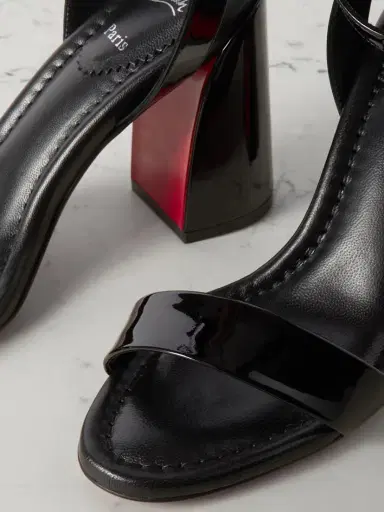 Christian Louboutin Miss Sabina 85 Patent-leather Sandals | Thumbnail 3 Christian Louboutin Miss Sabina 85 Patent-leather Sandals | Thumbnail 3