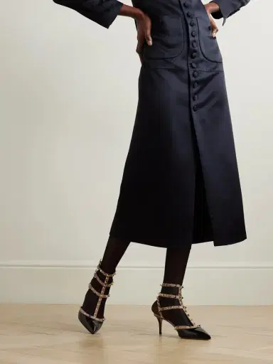 Valentino Garavani Rockstud 65 Patent-leather Pumps | Thumbnail 2