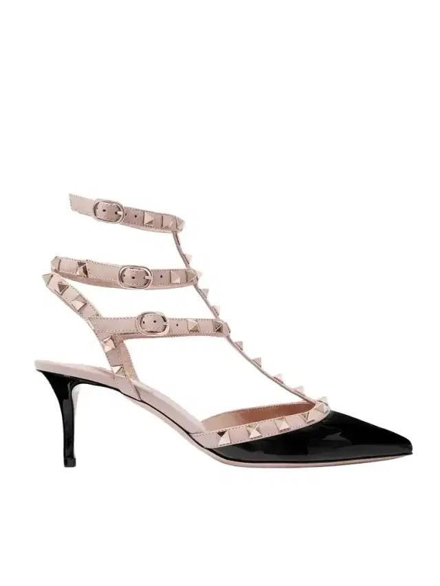 Rockstud 65 Patent-leather Pumps
