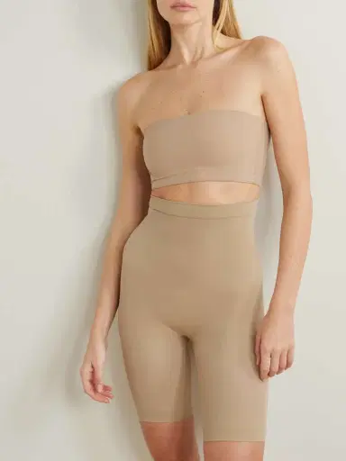 Skims Seamless High-waisted Above The Knee Short - Clay | Thumbnail 2