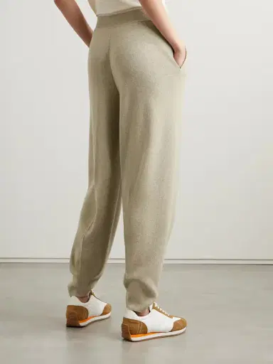Loro Piana Pleated Tapered Cashmere Pants | Thumbnail 4