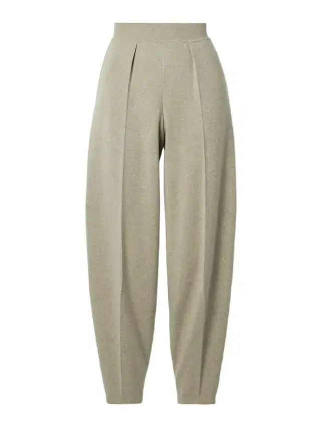 Loro Piana Pleated Tapered Cashmere Pants