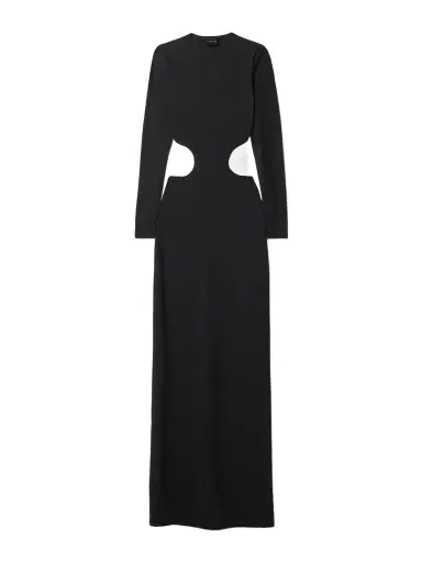 Balenciaga Cutout Stretch-jersey axi Dress | Thumbnail 1 Balenciaga Cutout Stretch-jersey axi Dress | Thumbnail 1