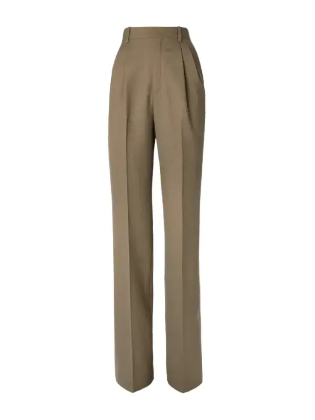Pleated Wool-twill Straight-leg Pants