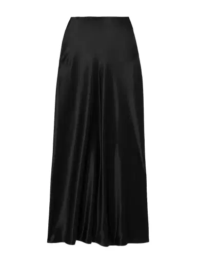 Saint Laurent Silk-satin Maxi Skirt | Thumbnail 1